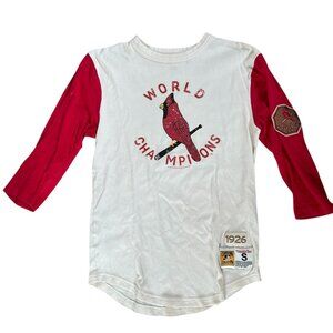 Men's White and Red World Champions Shirt